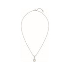 Josephine White Mop Silver Diamond Necklace – LUX VERSE Luxury Designer Fashion Outlet