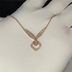 Josephine Gold Diamond Necklace – LUX VERSE Luxury Designer Fashion Outlet