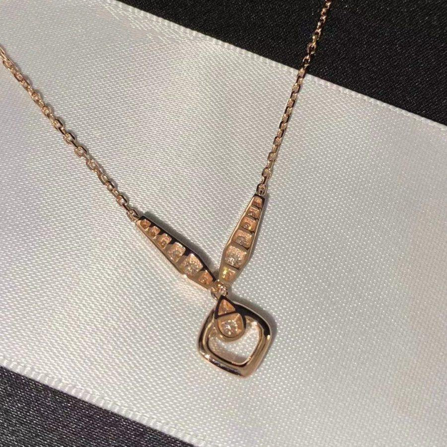 Josephine Gold Diamond Necklace – LUX VERSE Luxury Designer Fashion Outlet