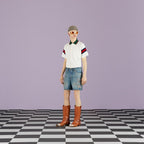 Cotton jersey polo with Web – the preppy influence, a style that can be traced back to the Ivy League schools in – LUX VERSE Luxury Designer Fashion Outlet