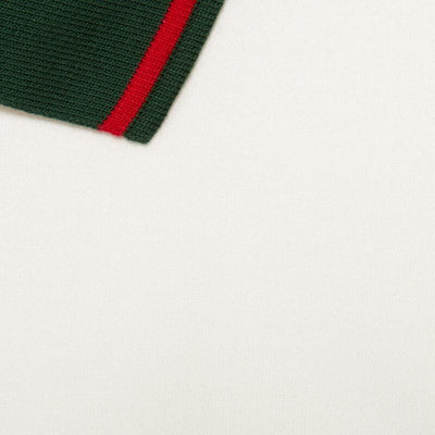 Cotton jersey polo with Web - Lux Studios