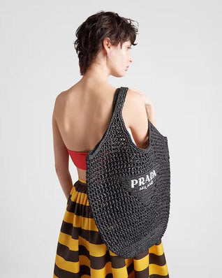 Crochet tote bag