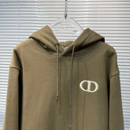 Navy Cotton Plain Pullover - Men's