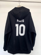 Black Cotton Graphic Zip-Through - Men's