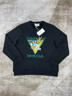 Navy Cotton Club Graphic Crewneck - Men's