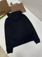 Navy Cotton Check Lined Zip-Through - Men's