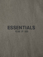 Essentials Olive Small Logo Sweatshirt - Men's