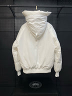 Black and White Puffer Jacket - Men's