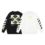 Green Graffiti Arrows Sweatshirt - Men's