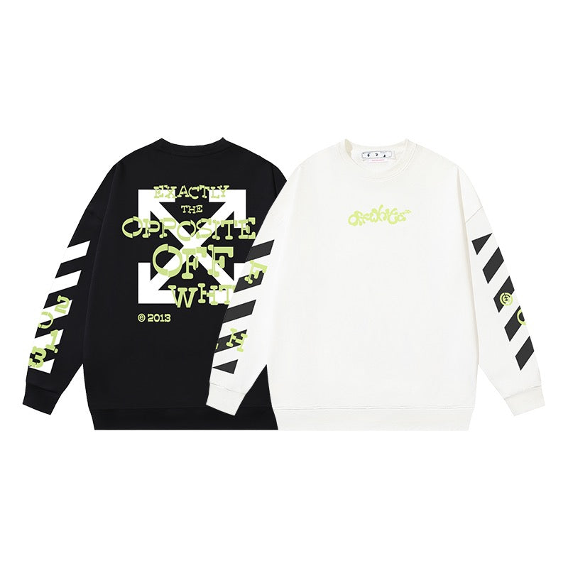 Green Graffiti Arrows Sweatshirt - Men's