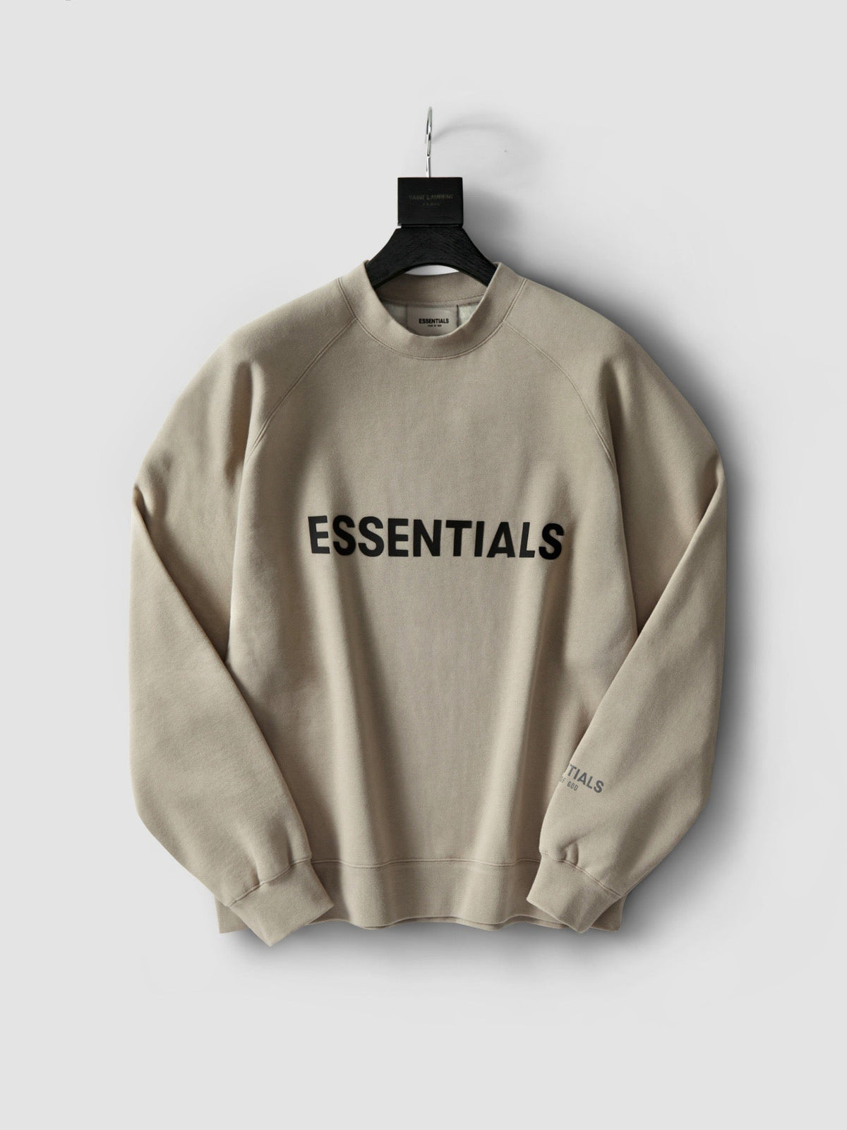 Essentials Taupe Logo Sweatshirt - Men's