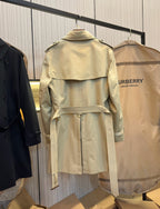 Navy Belted Trench - Men's