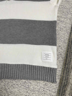 Grey Knit Argyle Long-Sleeve - Men's