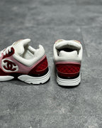 White Mesh Colourblock Chunky - Women's