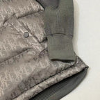 Navy Nylon Knit Sleeve Quilted - Men's