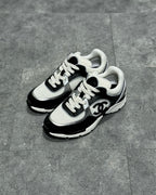 White Mesh Colourblock Chunky - Women's