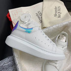Oversized Iridescent Tab Sneakers