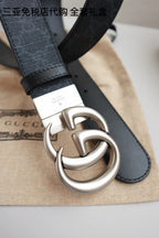 Black and Grey Belt