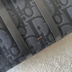 Black and Grey Tote Bag