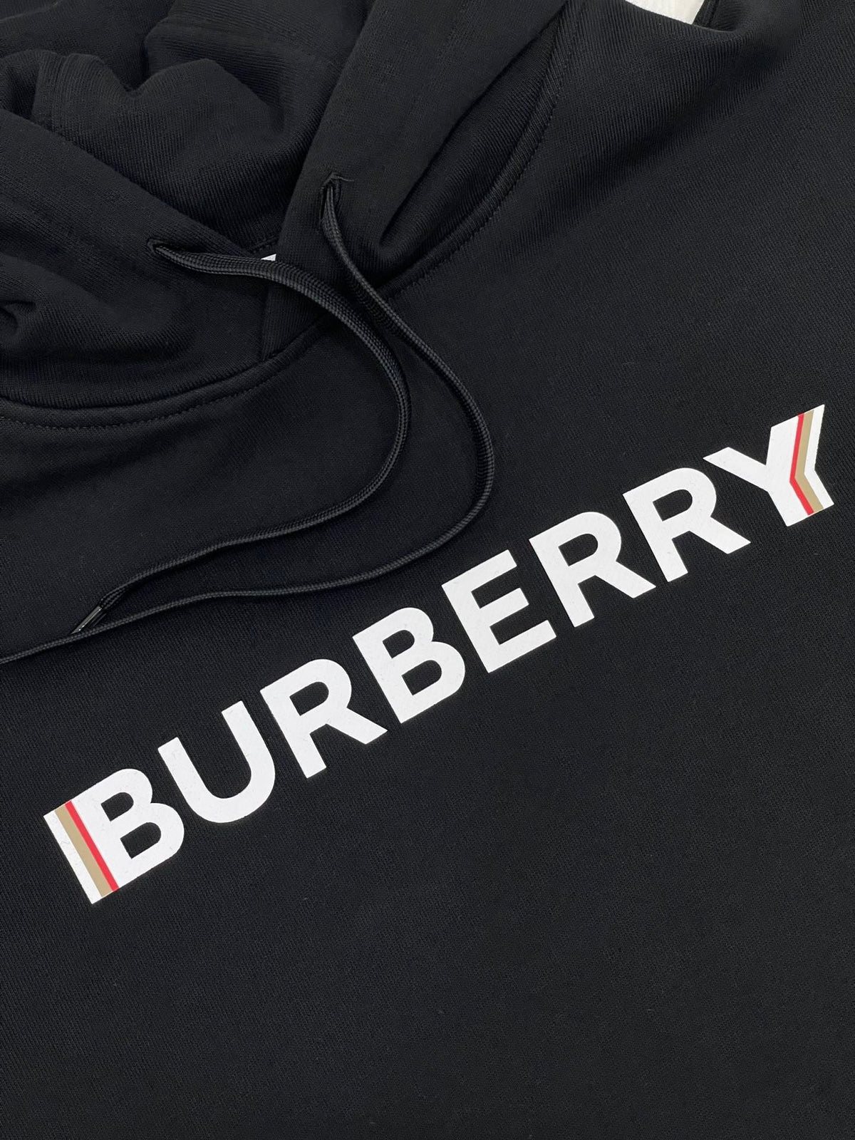 White Logo Hoodie - Men's