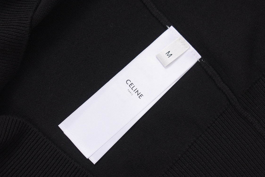 Grey Cotton Chest Logo Long-Sleeve - Men's