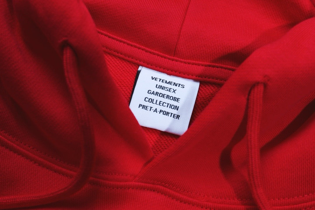 Black Cotton Logo Pullover - Men's