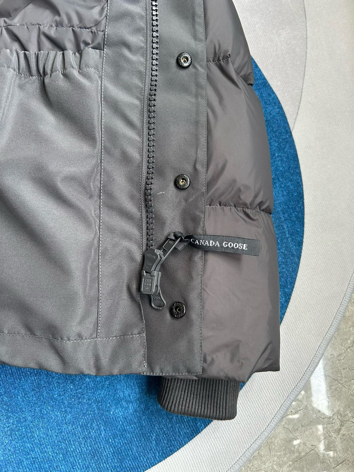 Black and White Parka - Men's
