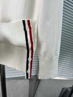 4-Bar Cardigan White - Men's