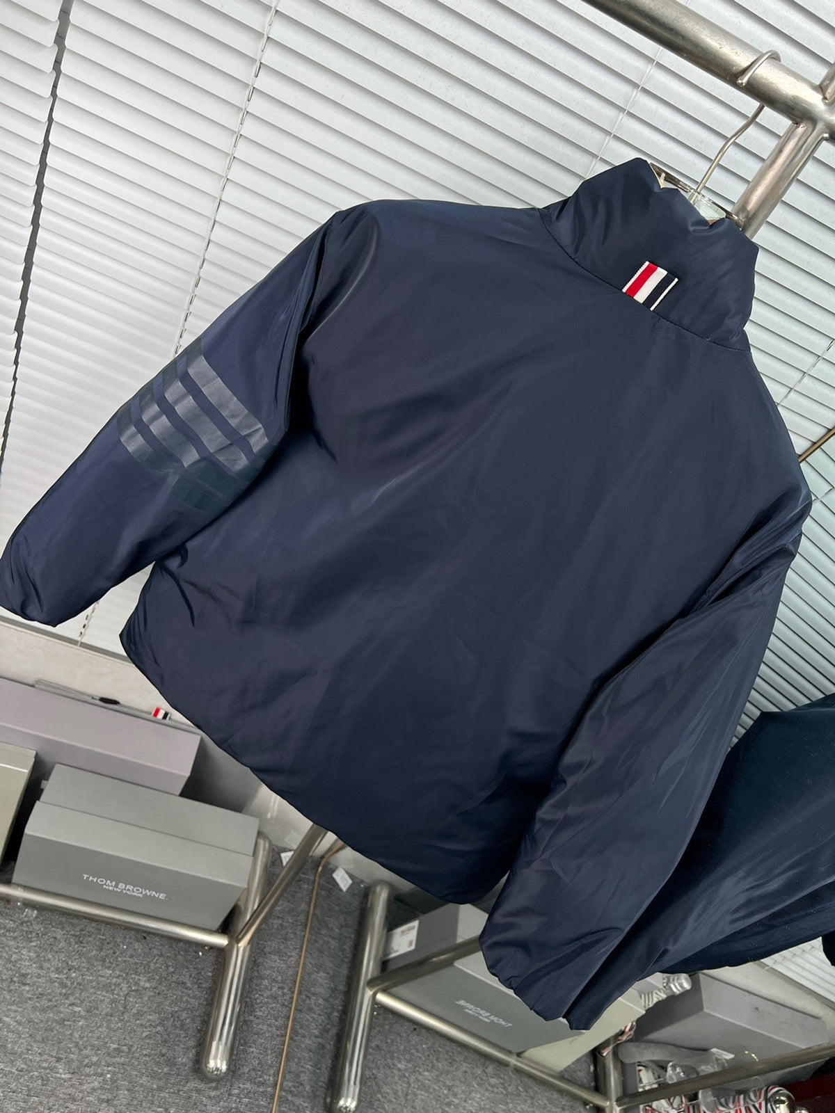 4-Bar Bomber Navy - Men's