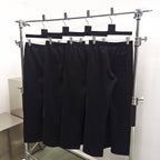 Black Cotton Graphic Straight - Men's