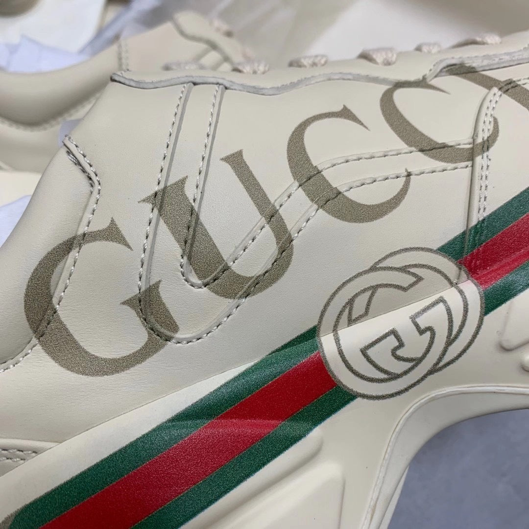 Rhyton Logo Web Sneakers