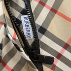 Vintage Check Hooded Zip Jacket - Men's