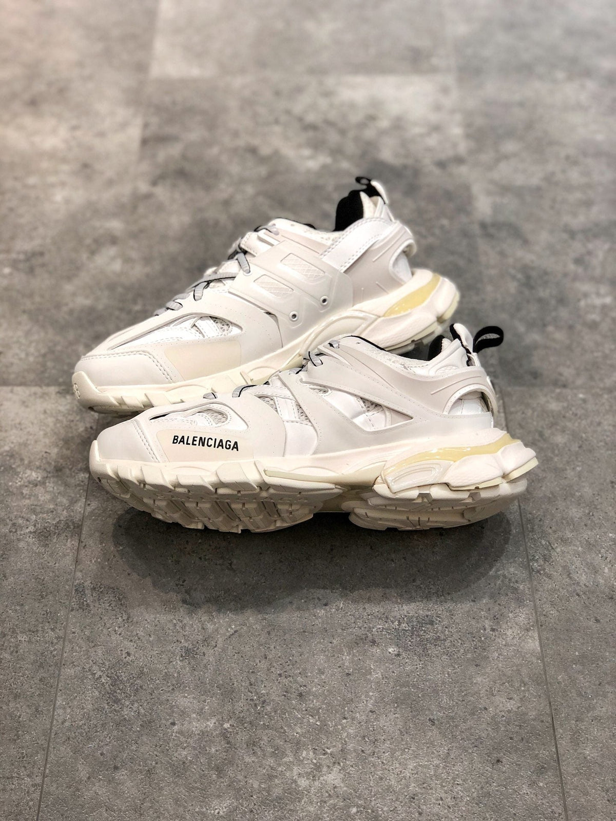 Track White Sneakers