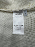 4-Bar Cardigan Navy Knit - Men's