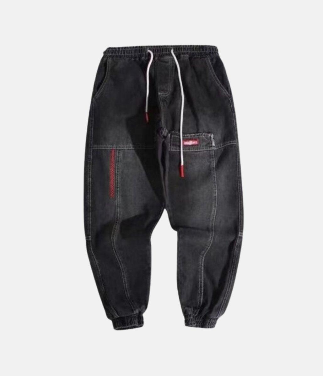 Denim Jogger | Limited Edition – sIZE (cm) Lenght Hips Waist S 90 94 67-76 M 91 98 70-79 L 93 102 73-82 XL 95 106 – LUX VERSE Luxury Designer Fashion Outlet