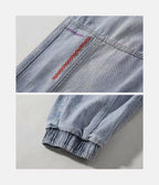 Denim Jogger | Limited Edition – material: Premium Cotton & Denim Fit type: Slim Fit Available sizes: S, M, L, XL, – LUX VERSE Luxury Designer Fashion Outlet