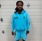 Sky Blue Hoodie - Men's