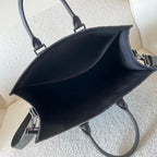 Black and Grey Tote Bag