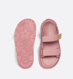 Dioract Sandal. – scratch straps are further enhanced by a gold-finish metal signature on the upper – LUX VERSE Luxury Designer Fashion Outlet