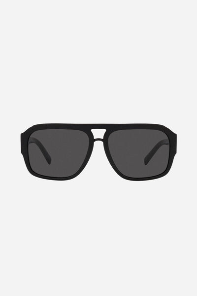 Dolce&Gabbana black pilot sunglasses - Lux Studios