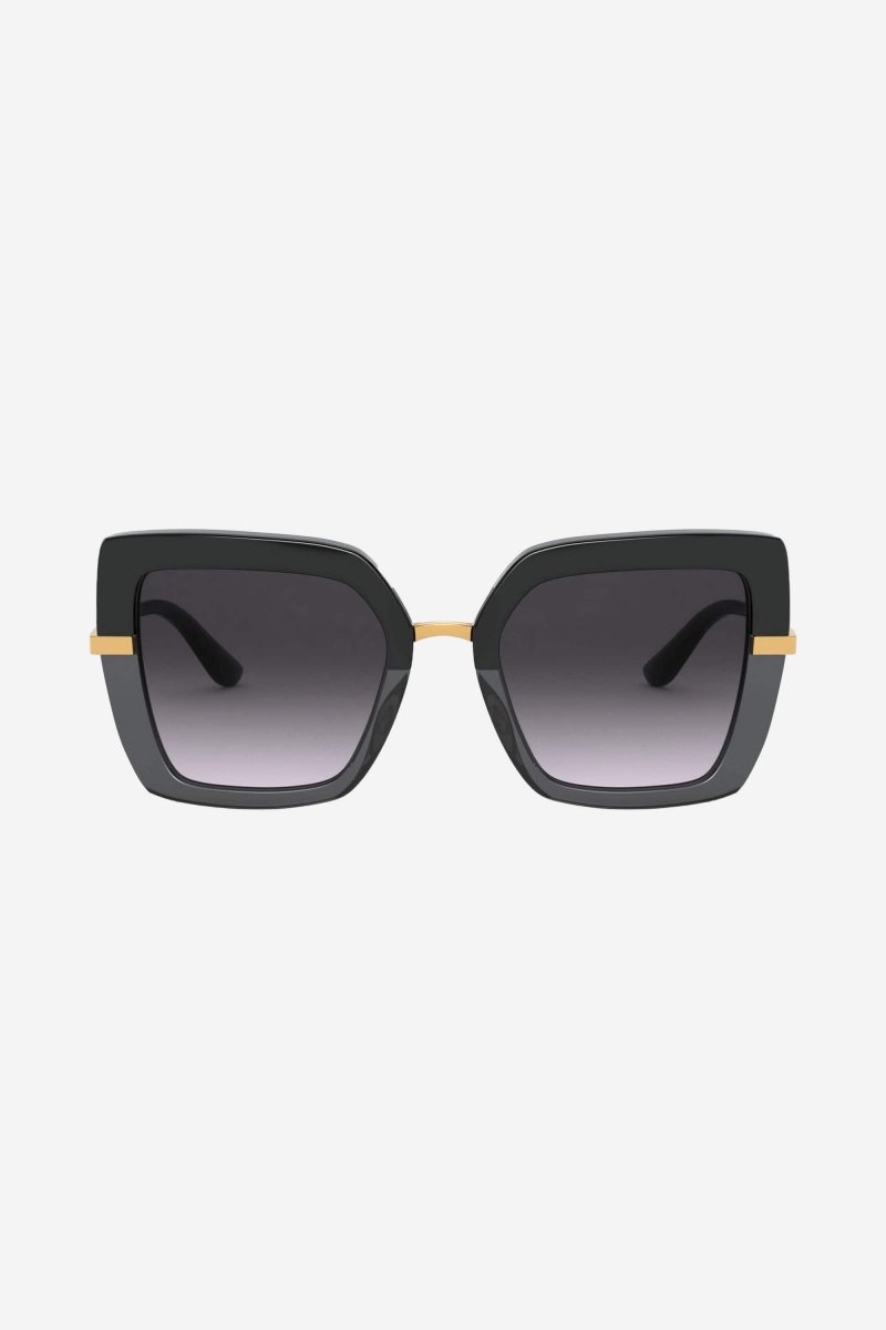 Cat eye double colored sunglasses – craftsmanship, refinement and timeless elegance: the & Sunglasses – LUX VERSE Luxury Designer Fashion Outlet