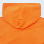 Orange Cotton Star Print Pullover - Men's