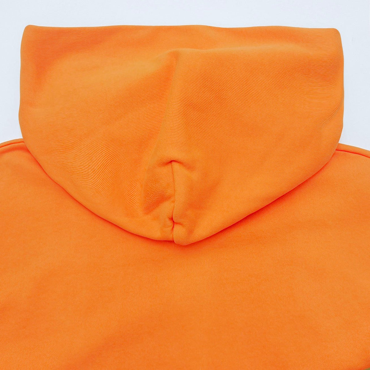 Orange Cotton Star Print Pullover - Men's