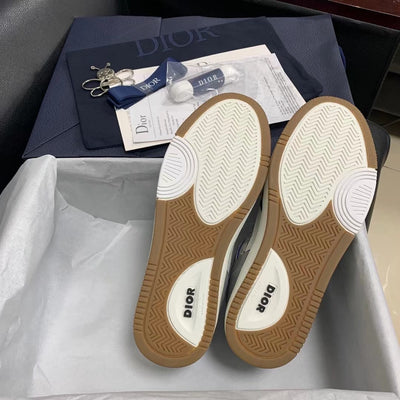 B27 Low Grey and Blue Sneakers