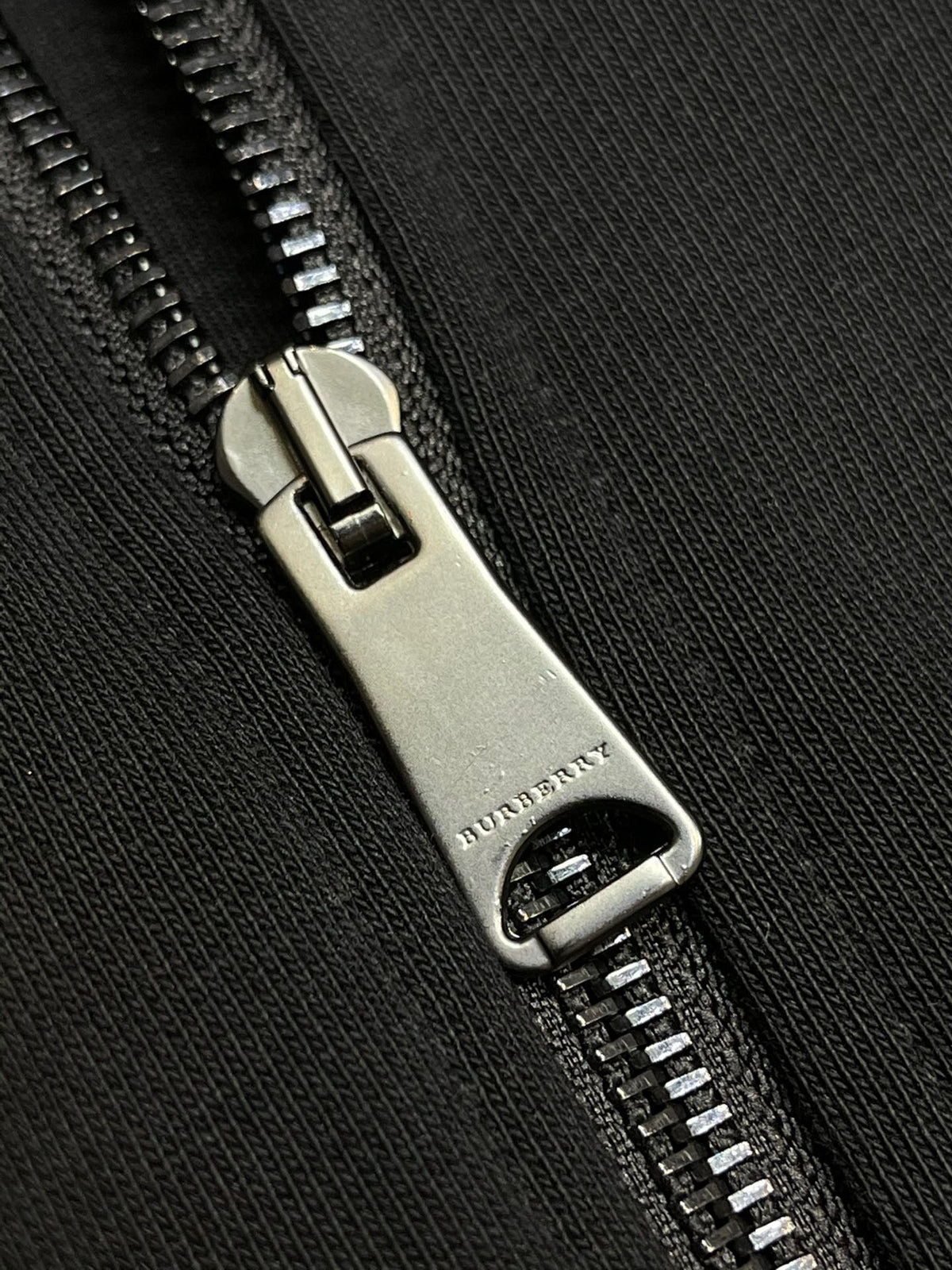 Navy Cotton Logo Zip-Through - Men's