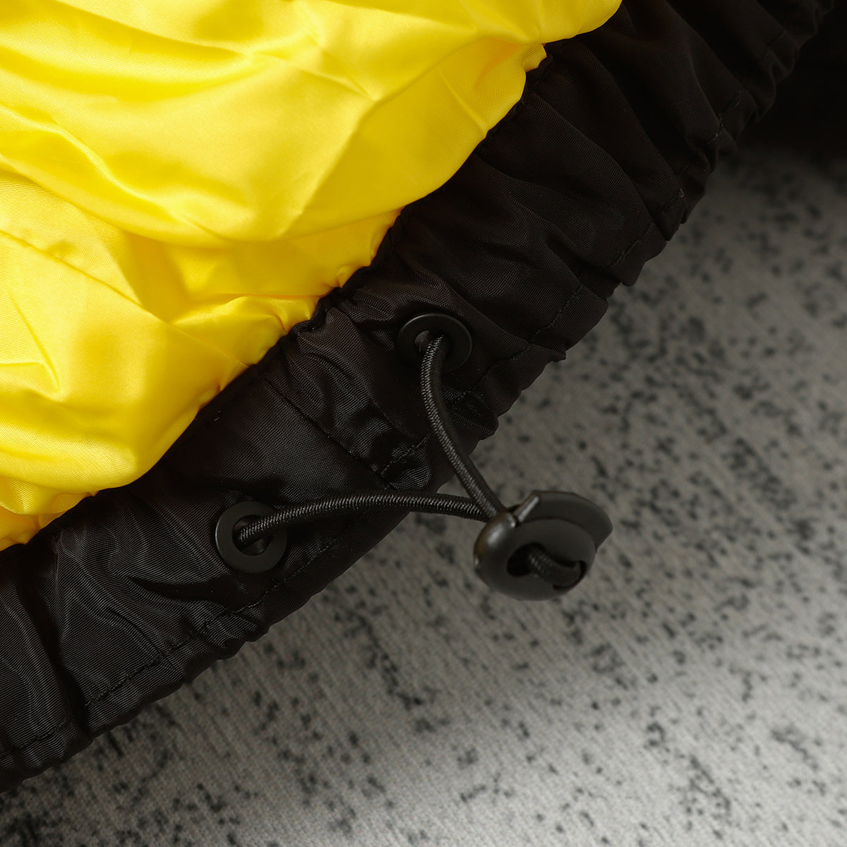 Black and Grey Puffer Jacket - Men's