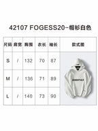 Grey Cotton Chest Logo Pullover - Men's