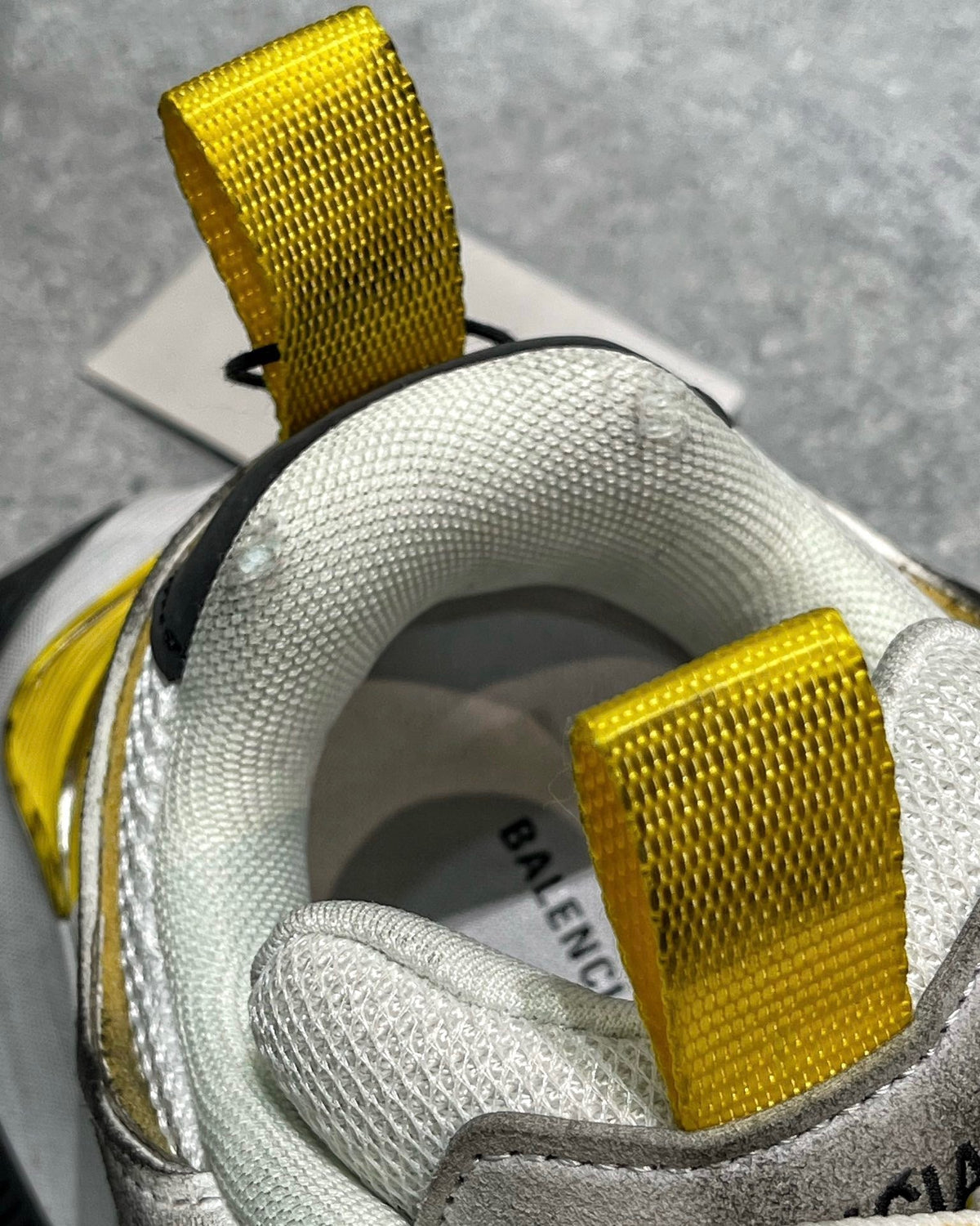 Silvery Yellow Sneakers