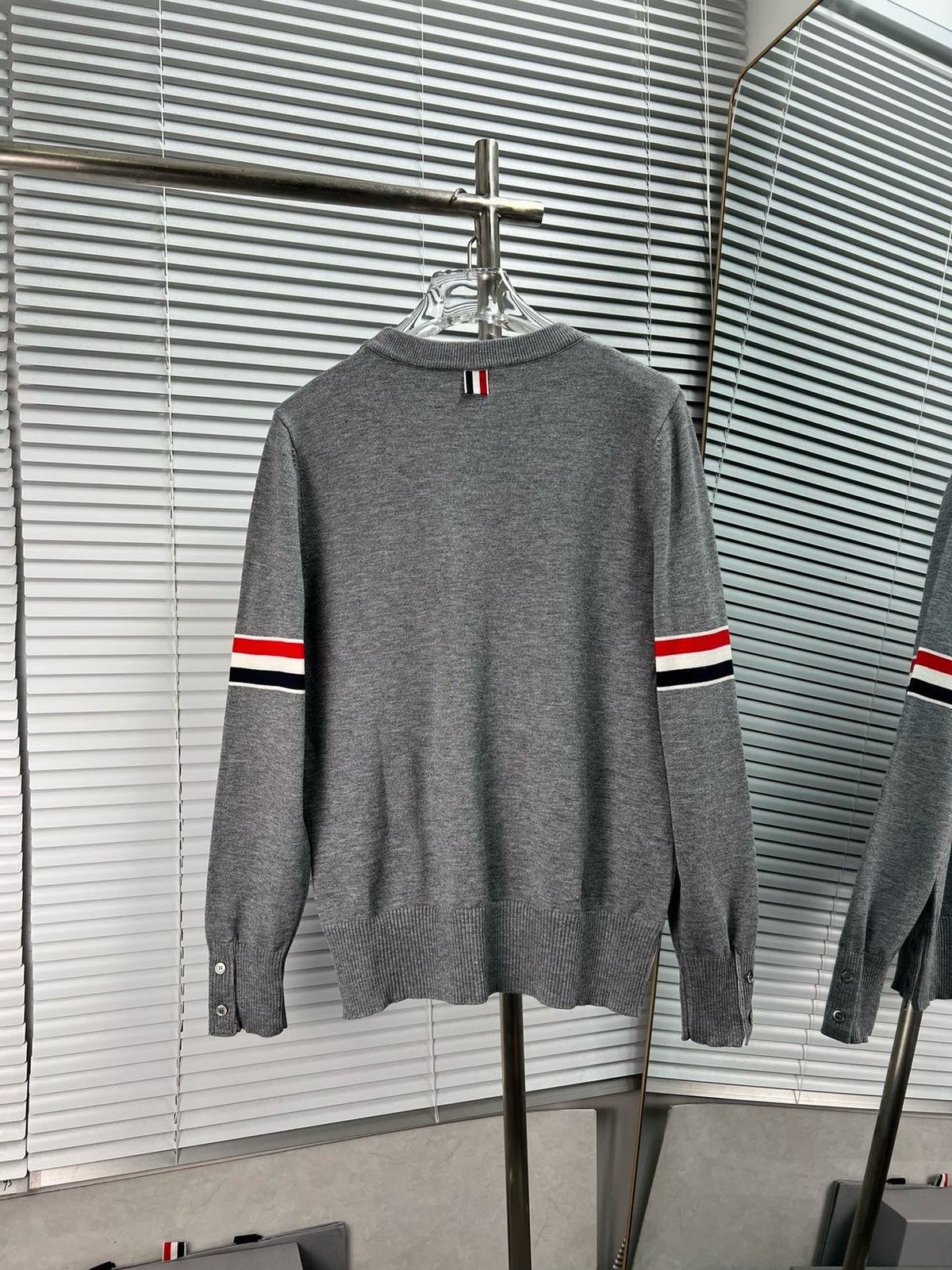 RWB Crewneck Cream Sweater - Men's