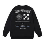 Blue OFF Logo Sweatshirt - Men's